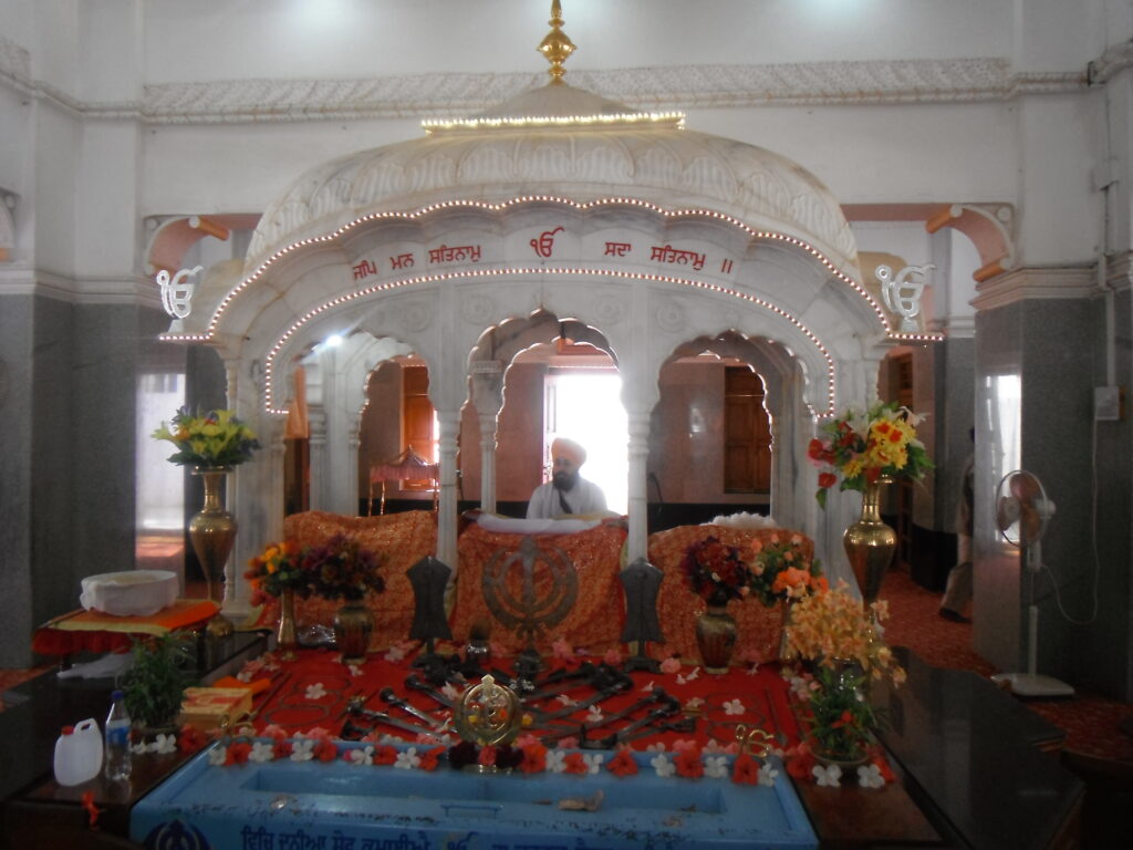 Inside Bidar's Gurudwara
